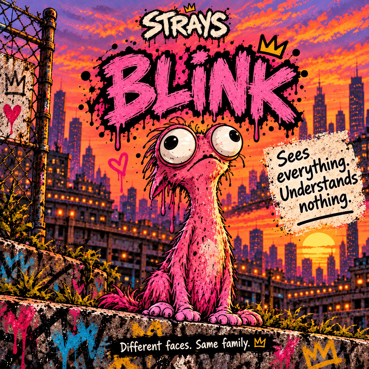 BLINK: Sees everything. Understands nothing.