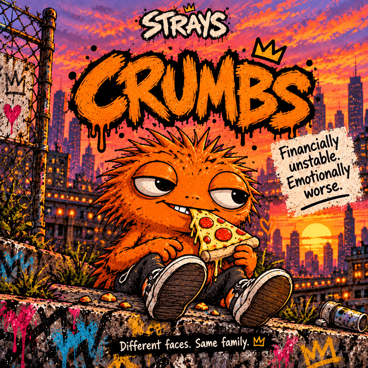 CRUMBS: Financially unstable. Emotionally worse.